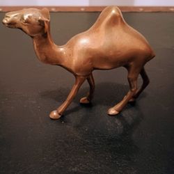 Antique Brass Camel