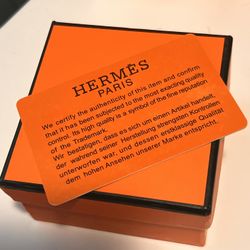 Hermes Collier de Chein Bracelet New In Box Authentic 