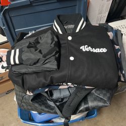 Versace Boomer Jacket Size Large 