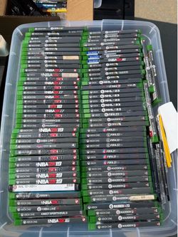 🔥Xbox one sports games 5 for $10 or all 92 for $150, pickup Inman / Campobello SC area or can ship!🔥