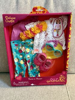 Set Of Our Generation 18inch Doll Clothing & School Set
