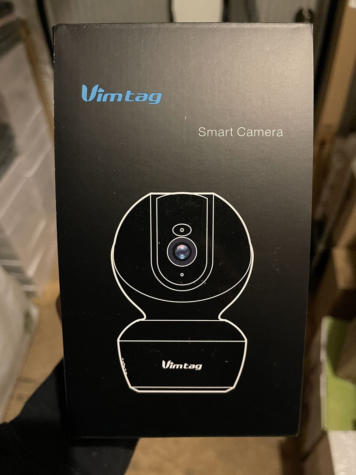 VIMTAG Baby Monitor, 4K/8MP HD 360° Pan/Tilt WiFi Camera for Baby/Pet/Dog/Cat/Home Security with AI Human/Sound/Motion Detection, Night Vision, 2-Way 