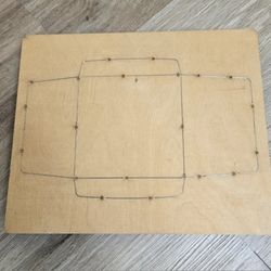 Ellison Educational Envelope Designer Wooden Die Cut Size 11 3/4"x 9 3/4"x 1"