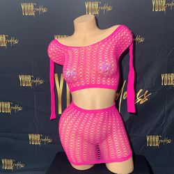 Wholesale Fishnet Stripper Outfits Exotic Dancewear