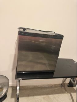 Stainless steel fridge