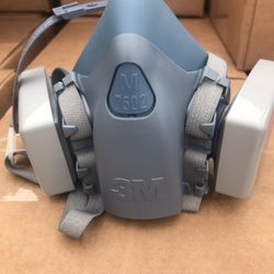 New 3M PPE Masks W/2 Sets Of Filters. 