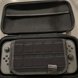 Gray/black Nintendo Switch