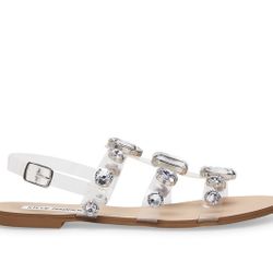 Steve Madden Size 8 Rhinestone Sandal