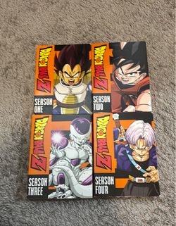 DBZ dvds season 1 - 4