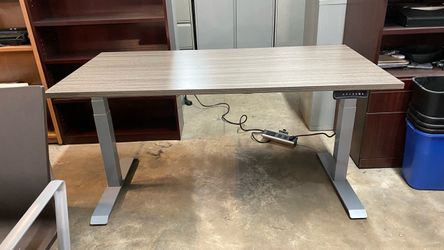 Sit to stand electric ergonomic desk