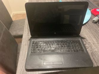 Black HP 15 Laptop