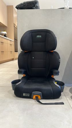 Chicco KidFit ClearTex Plus 2-in-1 Belt-Positioning Booster Car Seat, Backless and High Back Booster Seat, for Children Aged 4 Years and up and 40-100