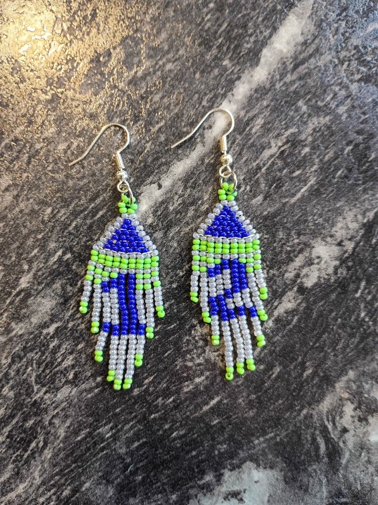 Seahawks Earrings