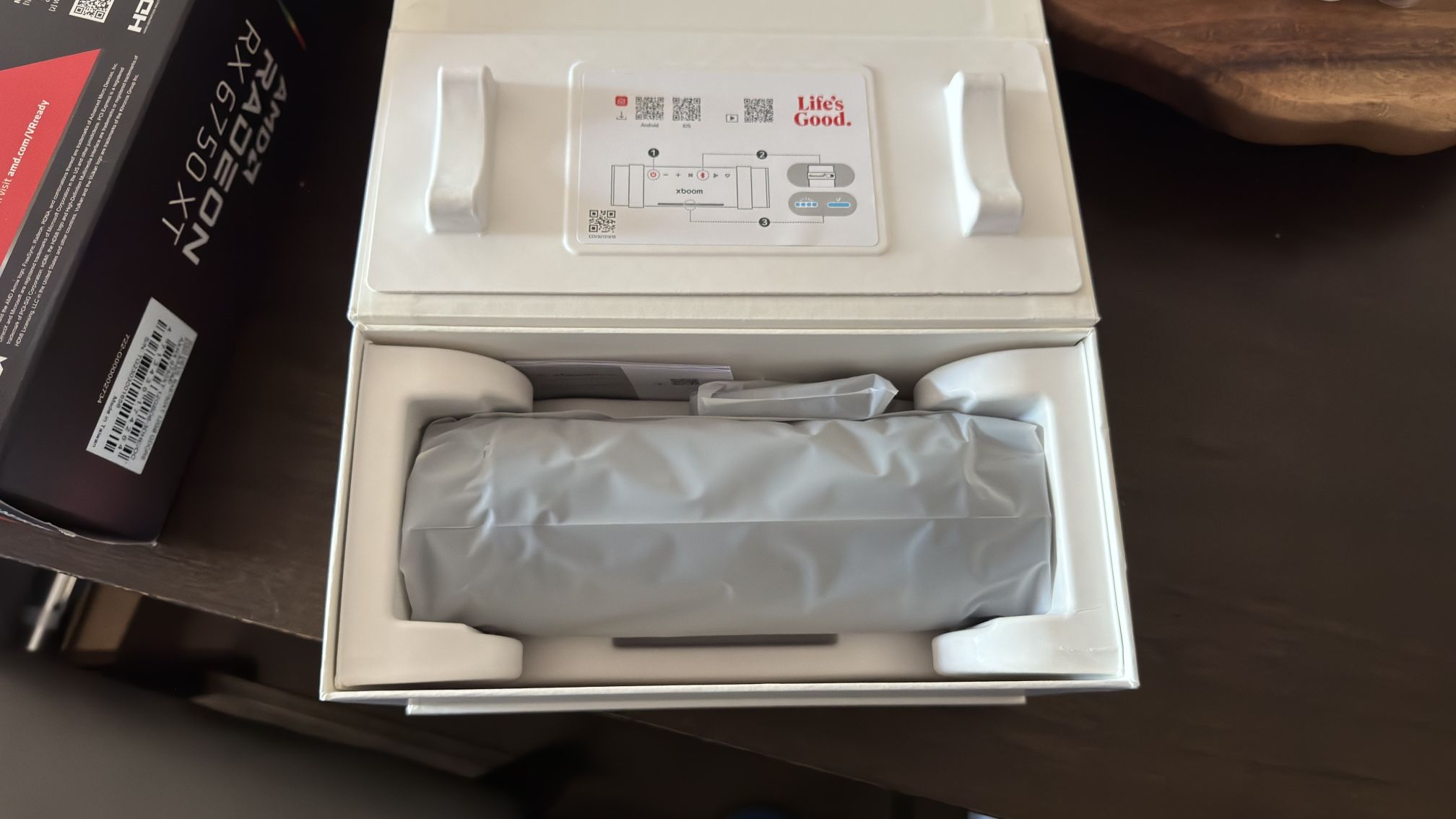 LG Boom Grab Portable Bluetooth speaker
