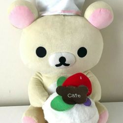 Xlarge  Rilakkuma Bake Cafe Cute Kawaii Plush Toy
