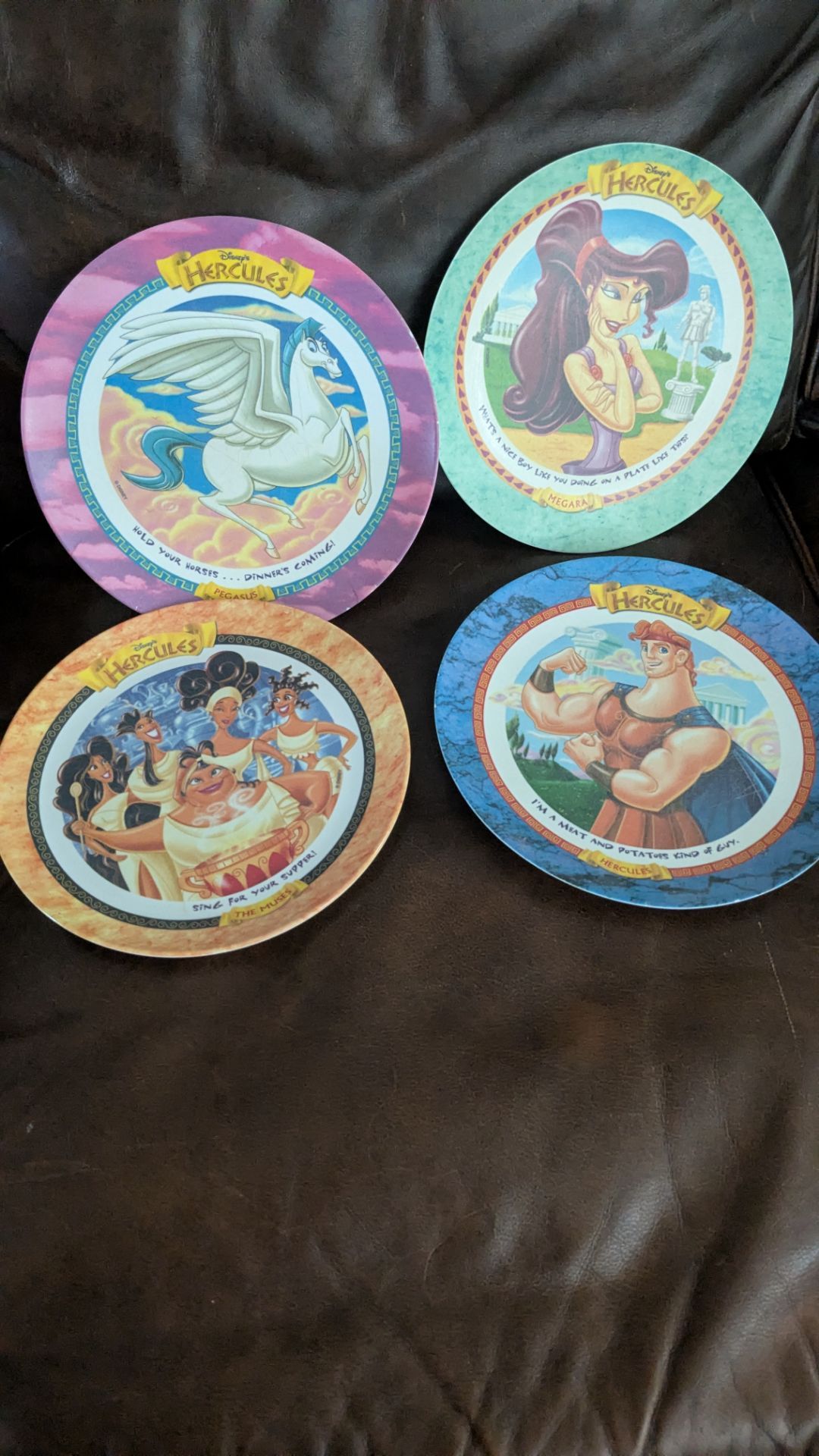 Disney Hercules Plates