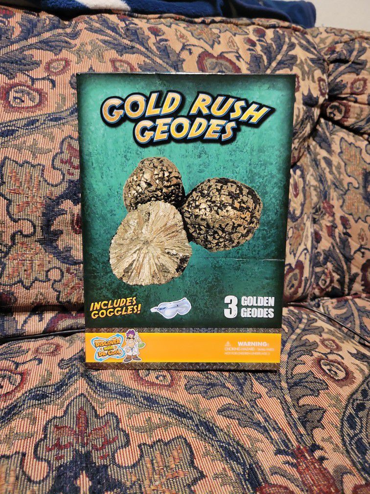 Gold Rush Geodes Set