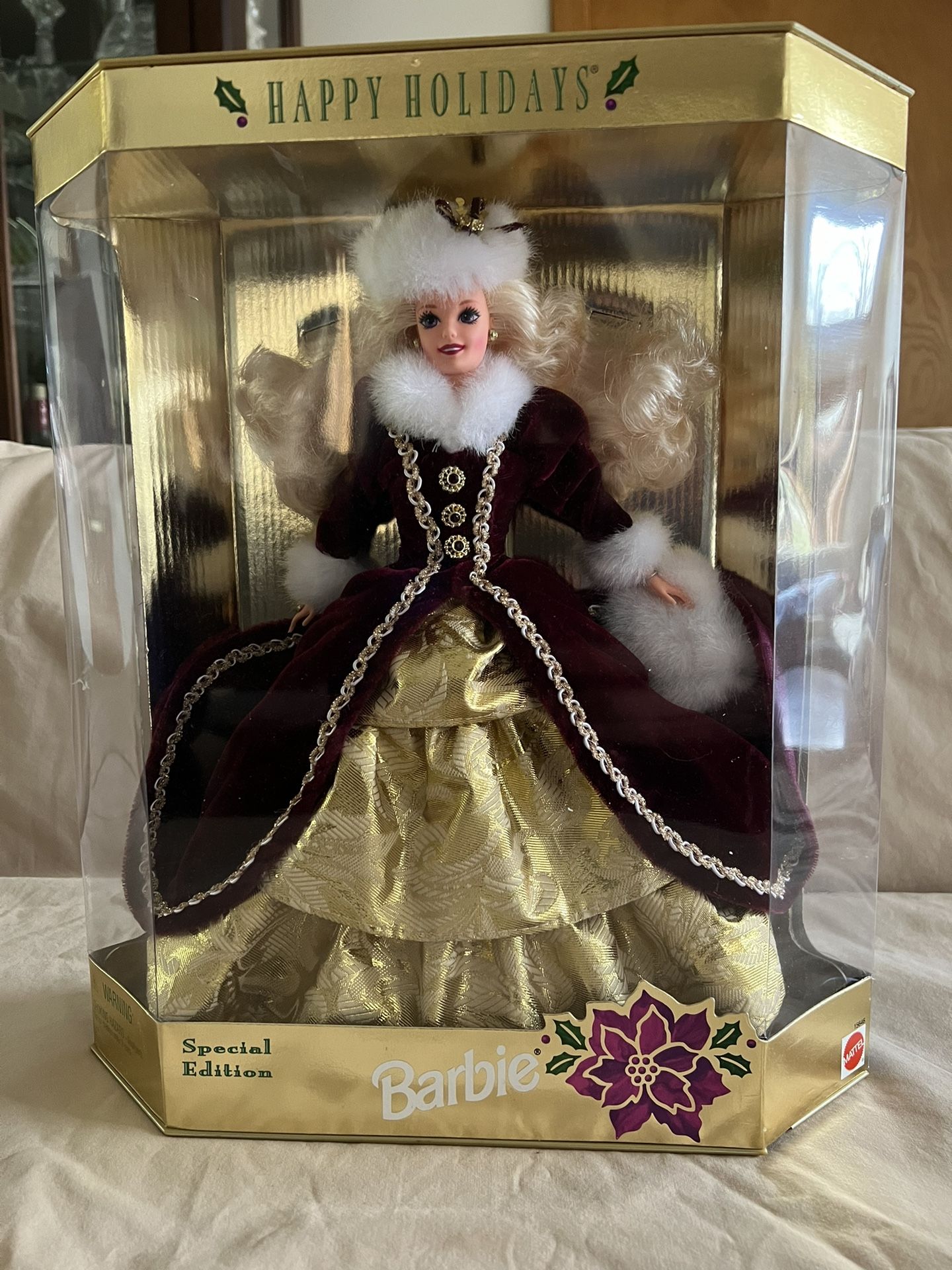 NIB Special Edition Happy Holidays Mattel Barbie Doll 1996