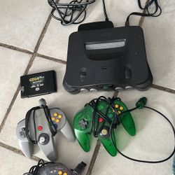 Nintendo 64 Console - (Controllers Included) (Works Tested)
