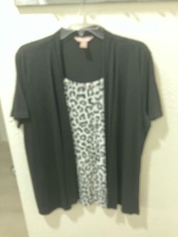 Women’s two-piece blouse extra large
