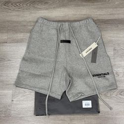 Grey Essentials Shorts