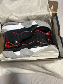 Air Jordan Sneakers Black Red Gray