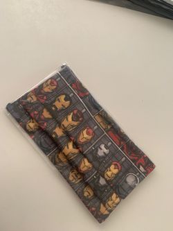 IronMan marvel comics reusable washable facemask with filter