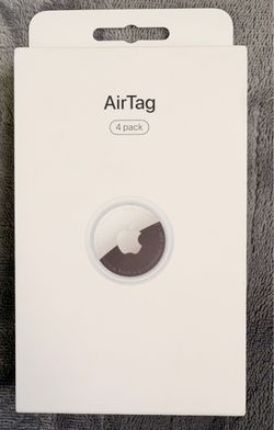 Apple AirTags – New & Unopened – 1-Pack and 4-Pack