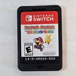 Paper Mario Origami King For Nintendo Switch