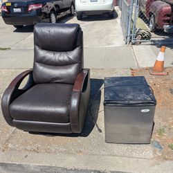 Free  Good Recliner  Fridge Is Gone 