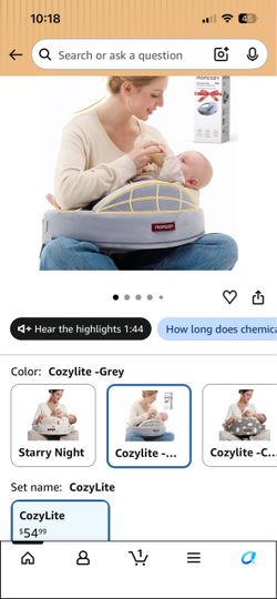 Momcozy CozyLite Nursing Pillow