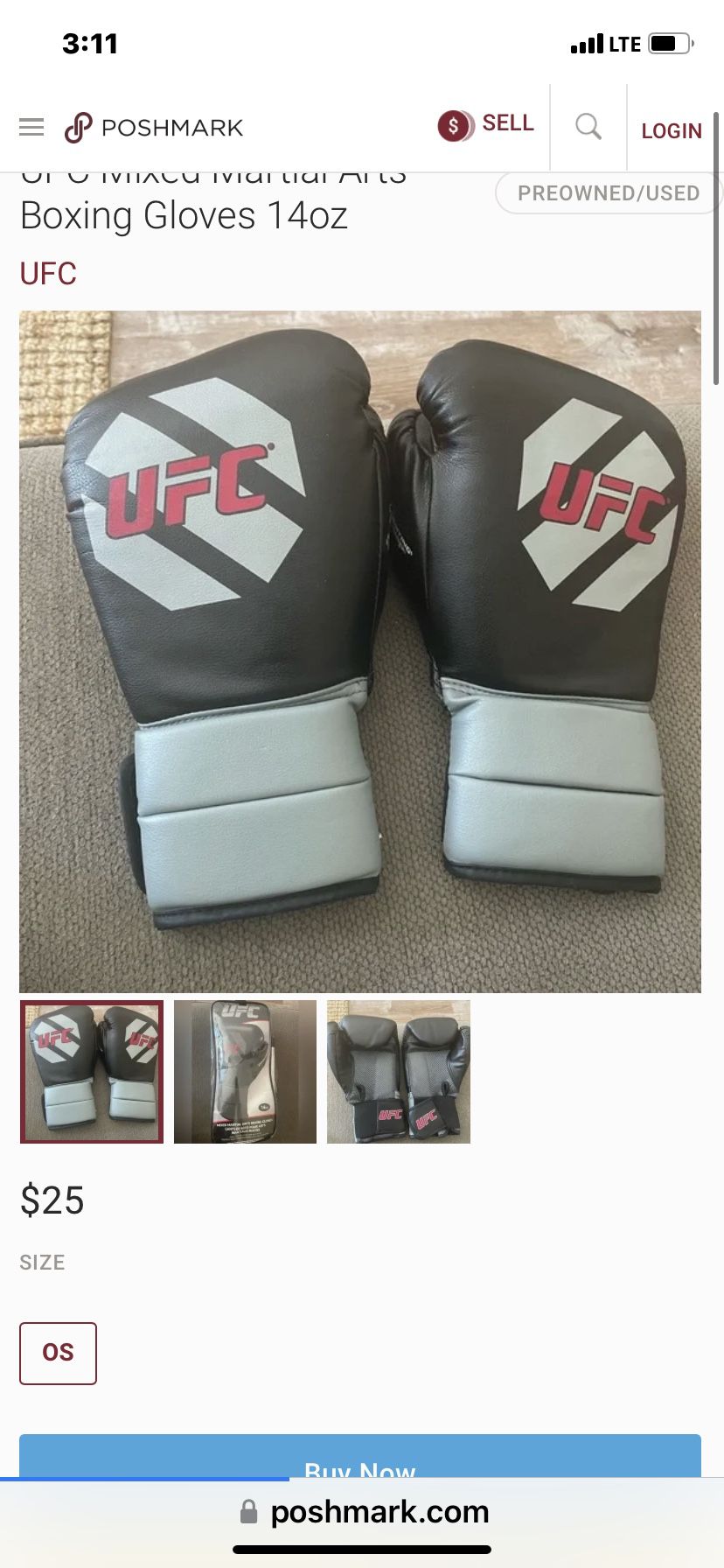 UFC Gloves 14 Oz