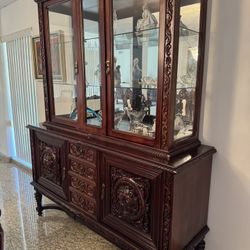 Antique Solid Wood China  