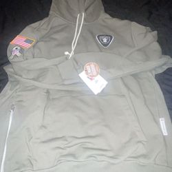 Las Vegas Raiders Nike Salute To Service Hoodie