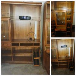 2 PC ENTERTAINMENT CENTER 