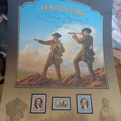 PRINT-LEWIS & CLARK  "NEW" 