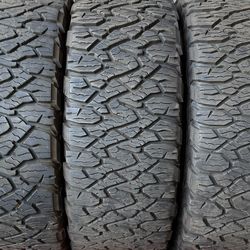 BFgoodrich LT 275 55 20 “D”