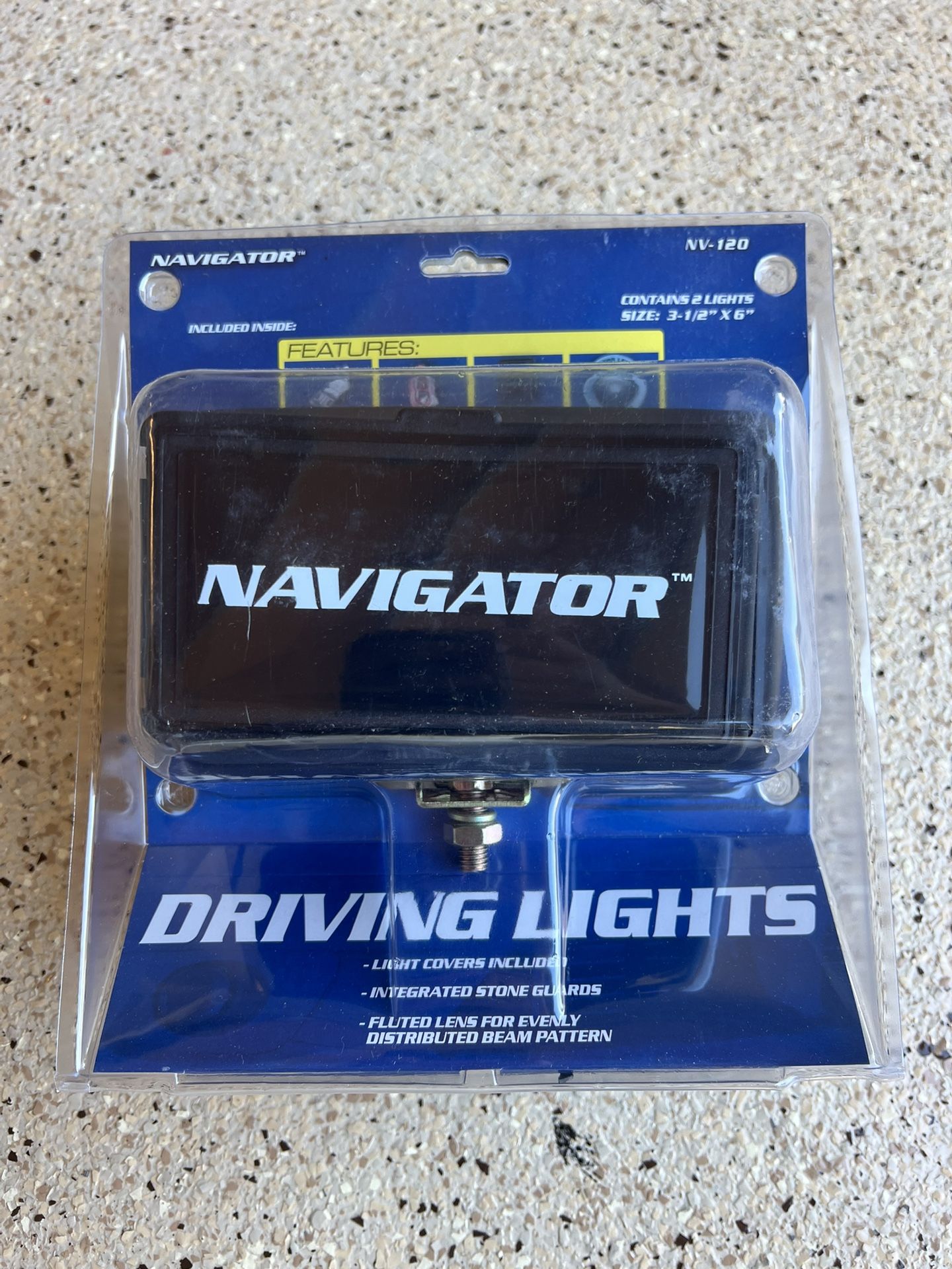 Pair of 3.5”x6” Off-Road Driving Lights