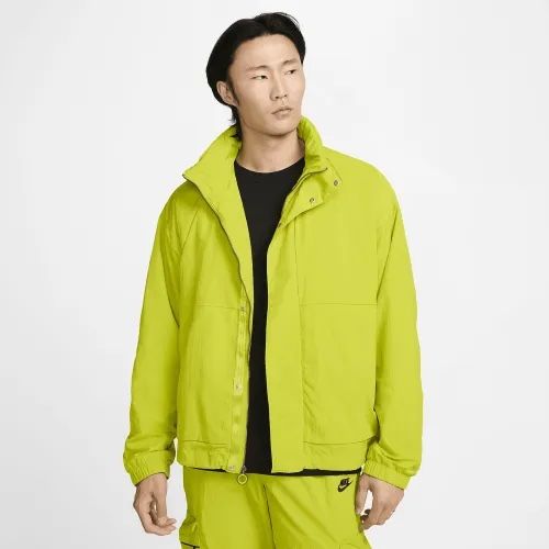Nike Tech Men's Repellent Jacket Bright Cactus Green Size Medium FZ0714-357 NWT