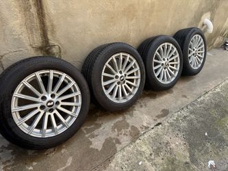 Set of 4 IPW wheels with 255/50R19 mounted tires + bonus spare tire