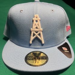 THROWBACK. HOUSTON OILERS. 7 1/2. $22