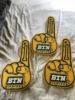University of Michigan Big Ten Network Foam Finger