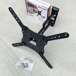 (Brand New) $19 TV Wall Mount for 17-55 Inches, Full Motion Swivel Tilt VESA 400x400mm, Max Weight 66Lbs 