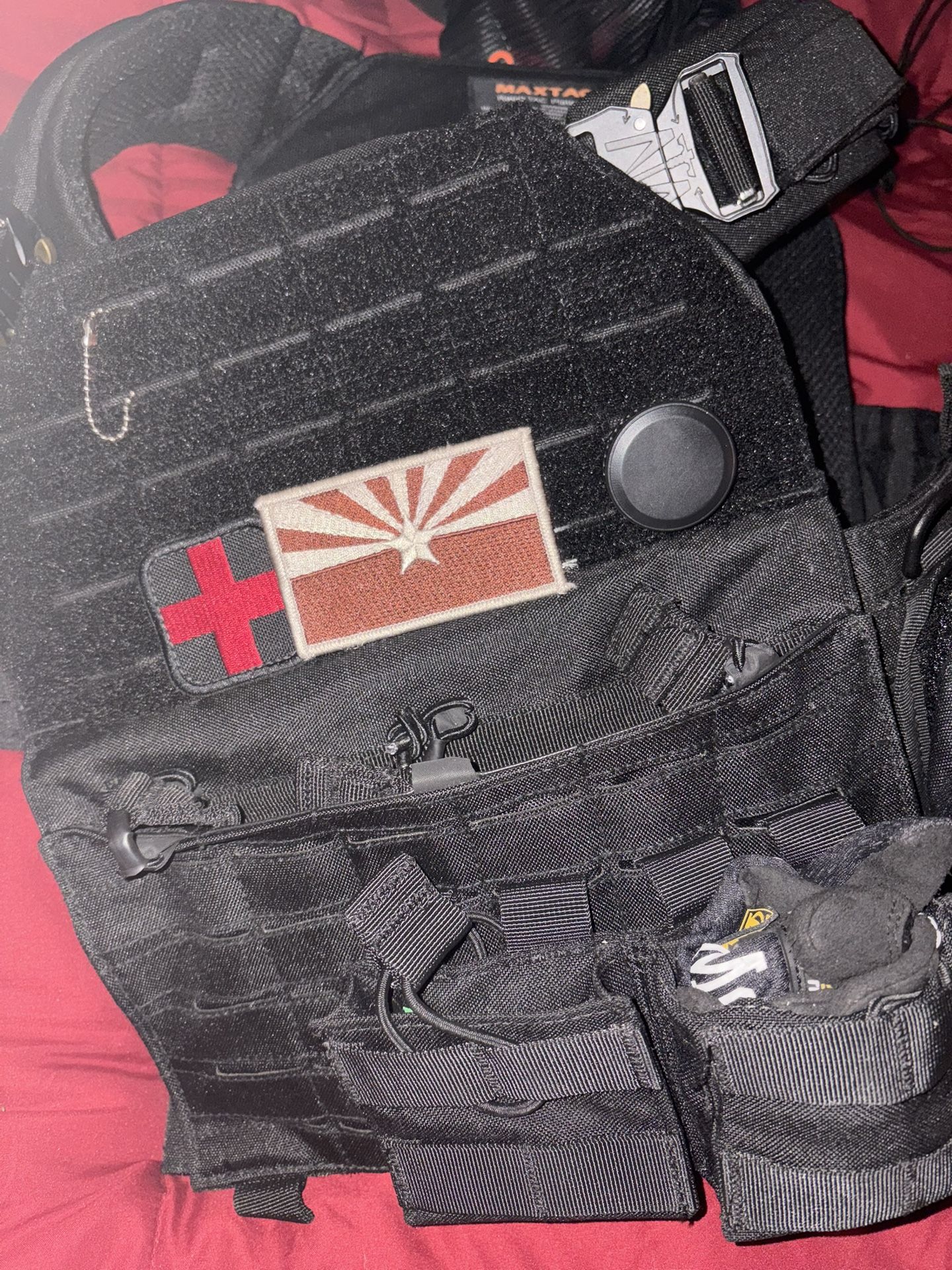vest (Tactical) Carrier,New Adjust Size, Quick Release Buckles