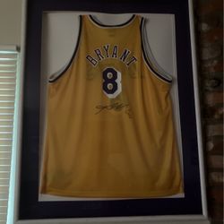 Kobe Jersey Number 8 (signed) 
