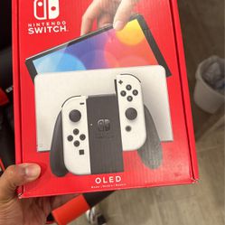 New Nintendo Switch Oled. Never Used. Box Is Open