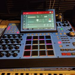 Akai Mpc X With Clear Decksaver. 