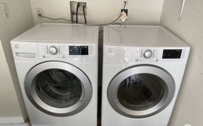 Kenmore washer and  dryer laundry