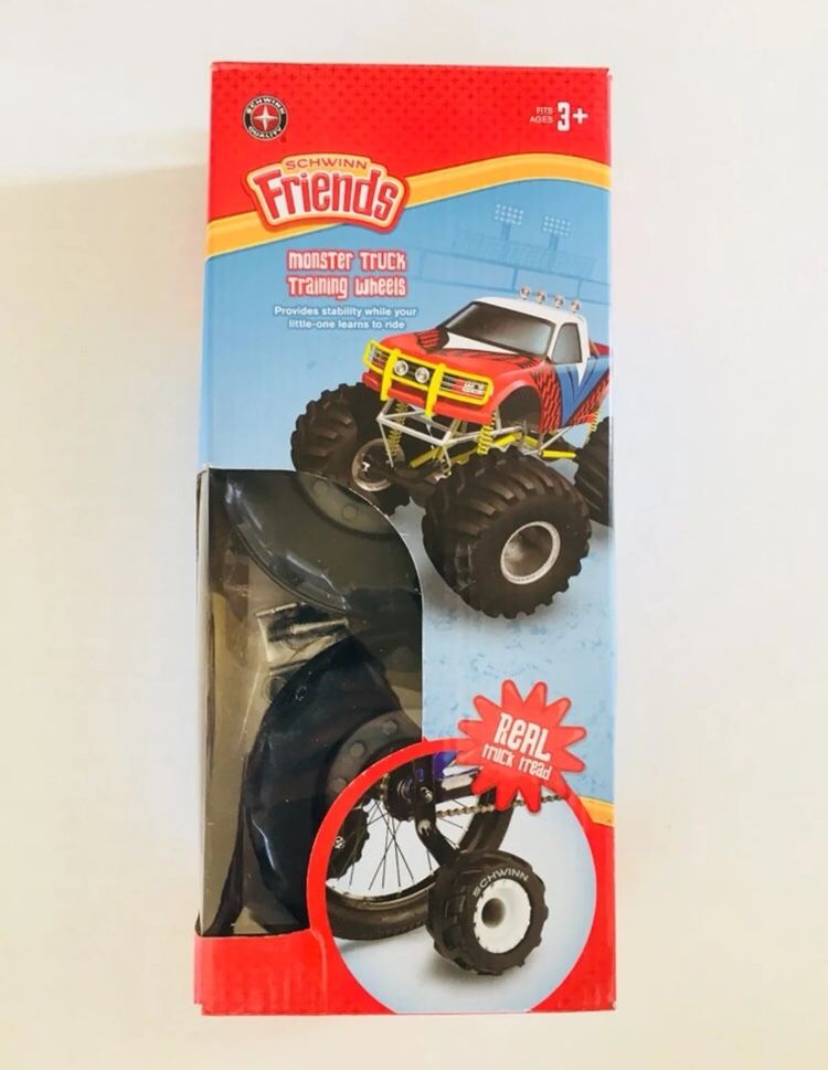 Schwinn Monster Truck Training Wheels