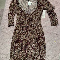 Nwt Womens Laundry By Design Size 6 Wrap Dress 